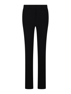パンツ UMA WANG Women Straight Pants UW3022 UW900BLACK Black UMA WANG Tapered Jacquard Psyche Pants | Elixirgallery