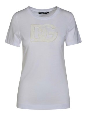 Dsquared2 Cotton T-shirt - White - Women | S80GC0059S23009100
