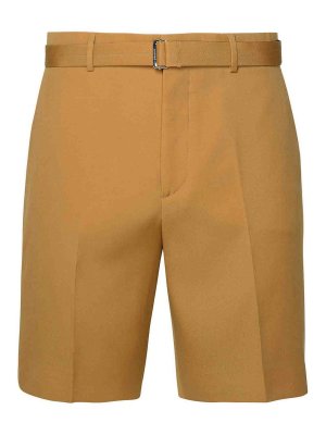 ショートパンツ AMISH SS25 (AMD004N094 1771C0998) レディーススーツ風ショートパンツスリット[品番：AGCW0006677