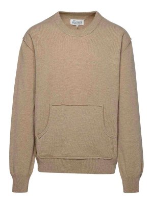 Maison Margiela: Sweatshirts & Pulls - Sweat-Shirts - Beige