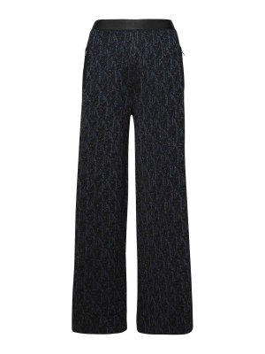 Palm Angels: casual trousers - Monogrammed pants