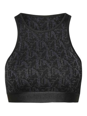 Palm Angels: Tops & Tank tops - Monogrammed top