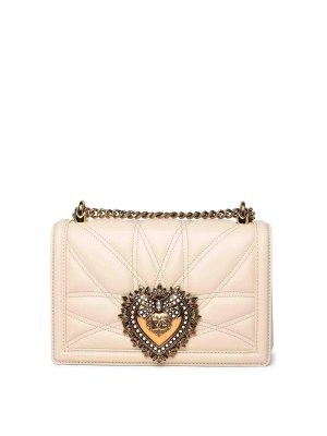 DOLCE & GABBANA: cross body bags - Devotion medium shoulder strap