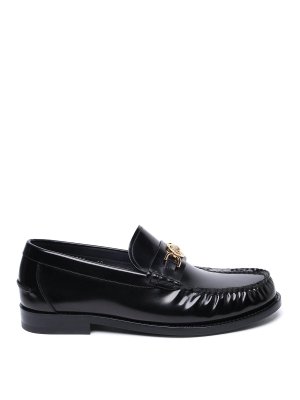 VERSACE: Mocasines y Zapatillas - Mocasines - Negro