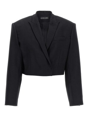 ジャケット DAVID KOMA 'Tailored Tuxedo' blazer Black David Koma 'tailored Tuxedo' Blazer | italist
