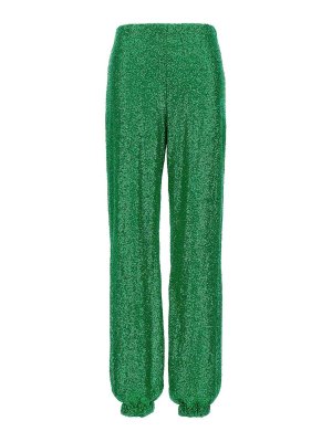 LE TWINS: Casual Hosen - Shorts - Grün