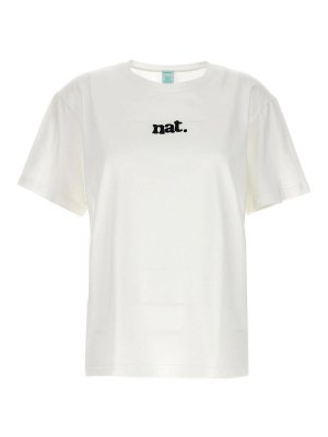 Tシャツ・カットソー BALENCIAGA Woman T-Shirt White 768075TQVS5 3307 Buy Balenciaga Fitted T-Shirt 'Off White/Black' - 768075