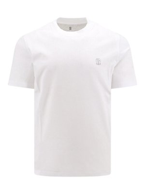 BRUNELLO CUCINELLI: Camisetas - Camiseta - Blanco