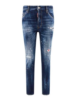 DSQUARED2: Jeans boot-cut - Jeans Boot-Cut - Azul
