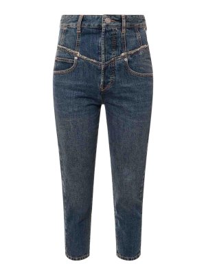 デニム・ジーパン Chiara Ferragni FW23 Logo jeans (75CBB5R2CDW54 904) Chiara Ferragni Logo jeans - Blue - Women | 75CBB5R2CDW54904