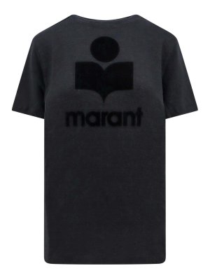 ISABEL MARANT: T-shirts - T-Shirt - Schwarz