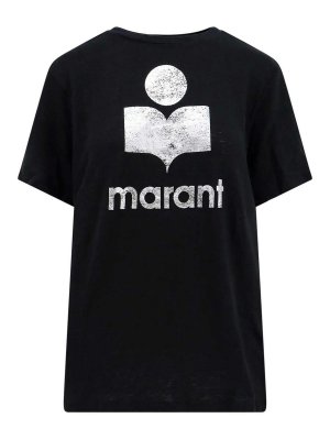 ISABEL MARANT: T-shirts - T-Shirt - Schwarz