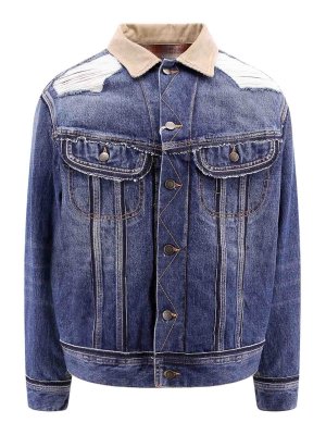 ★送料・関税込【DIESEL】T OVAL JACKET Men's Taslan jacket with piped Oval D | Black | Diesel