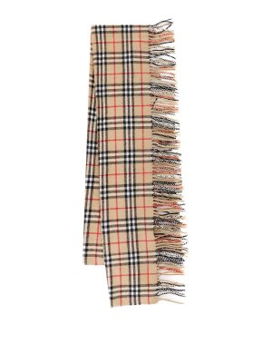 BURBERRY｜SCARVES (Houndstooth Silk Scarf (8081993)) BURBERRY｜SCARVES (Houndstooth Silk Scarf (8081993