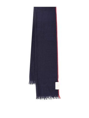 BRUNELLO CUCINELLI: scarves - Cashmere and silk scarf