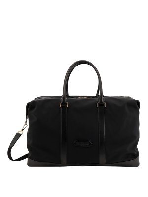 TOM FORD: cross body bags - Recycled Nylon Duffle Frontal Logo