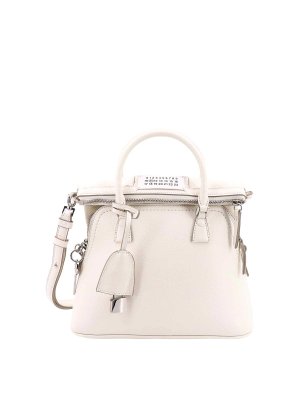 Maison Margiela: totes bags - Leather Handbag Handles Shoulder Strap