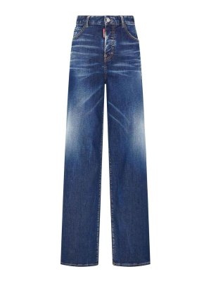 デニム・ジーパン THE ATTICO FW25 LONG DENIM JEANS (251WCP00277 DDD085AA024) Extra long denim jeans THE ATTICO Woman Tg. 25 JEANS