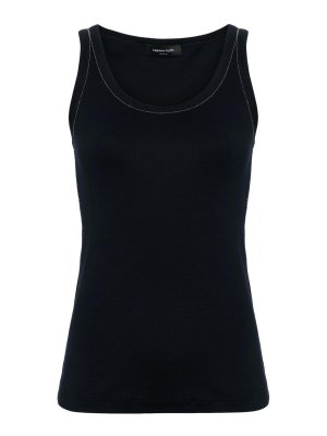 FABIANA FILIPPI: トップス＆タンクトップ - トップ/タンクトップ - ブルー