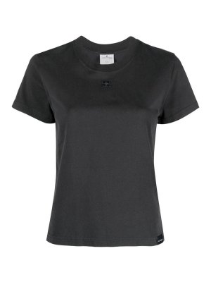 【BALENCIAGA】Women's Slim Fit Stretch Polyester T-Shirt Balenciaga Slim fit stretch cotton t-shirt | 768075TPVP61000