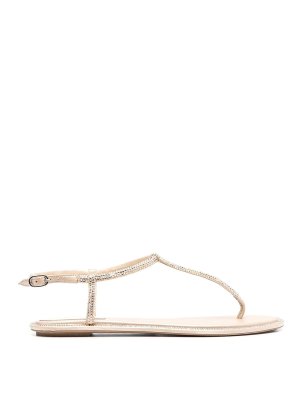 RENE CAOVILLA: Sandales - Ballerines - Beige