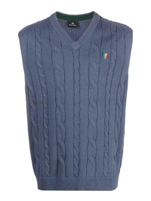 PAUL SMITH: Westen - Weste - Blau