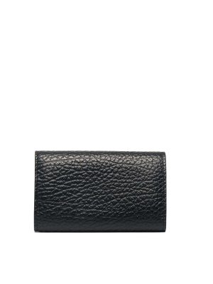 Maison Margiela Leather keyring - Black - Men Maison Margiela Leather keyring - Black - Men