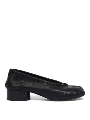 Maison Margiela: classic shoes - Tabi new 30mm ballerina shoes