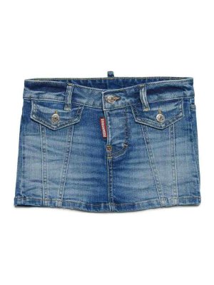 DSQUARED2: Miniröcke - Minirock - Blau