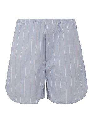 FILIPPA K: Trousers Shorts - Striped drawstring shorts