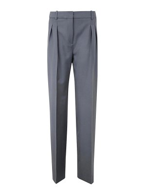 LOULOU STUDIO: Jeans à jambe droite - Short - Sbiru