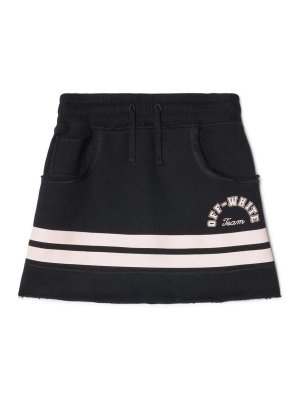 OFF-WHITE: Faldas media pierna y semilargas - Falda Semilarga - Negro