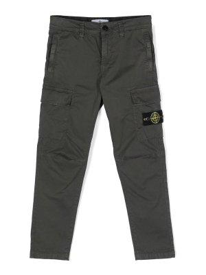 Stone Island Junior: Trousers Shorts - Pants regular taperded