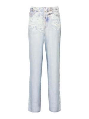 The Attico Cargo denim jeans - runway - Denim | 246WCP180D085024