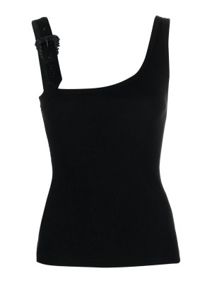 Versace Jeans Couture: Top e canotte - Top con fibbia