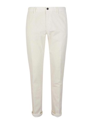 INCOTEX: Casual Hosen - Casual Hose - Weiß