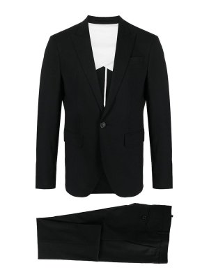 DSQUARED2: formal suits - Tailored single-breasted blazer