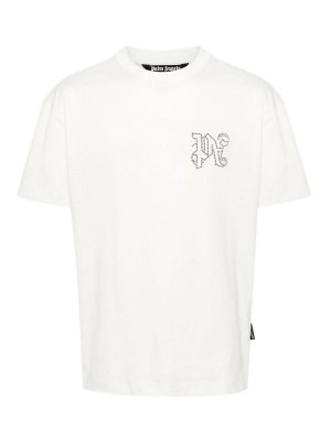 新品 LOGO OVERT-SHIRT with PEARL ホワイト 新品 LOGO OVERT-SHIRT パール Tシャツ 白