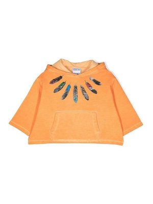 Marcelo Burlon County Of Milan: Felpe e maglie - Felpa con cappuccio e stampa