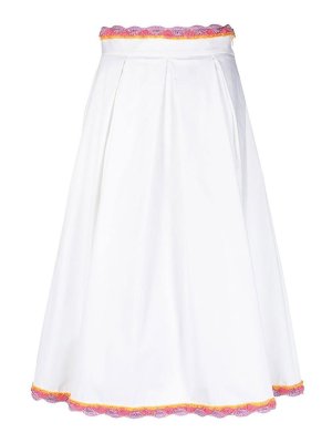 スカート VETEMENTS 'Graffiti Monogram' skirt Pink WE64KN900PW VETEMENTS 'graffiti Monogram' Skirt | italist