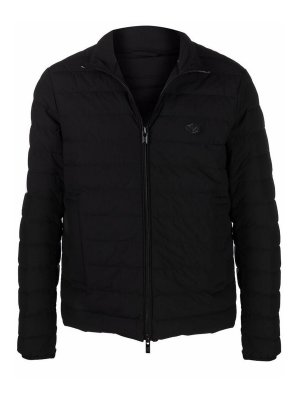 EMPORIO ARMANI: Kurze Daunenjacken - Daunenjacke - Schwarz