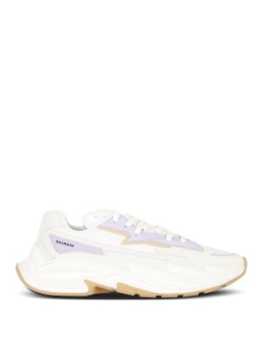 Balmain: trainers - Leather sneakers