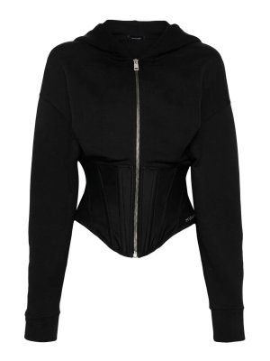 MUGLER: Sweatshirts & Pulls - Sweat-Shirts - Noir