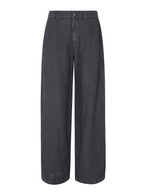Yohji Yamamoto Casual Trousers - Grey - Women | YSP070112