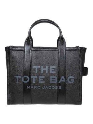 MARC JACOBS: totes bags - medium tote in black leather
