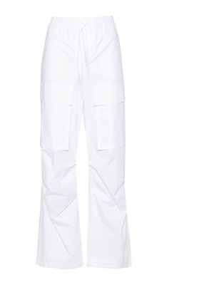P.A.R.O.S.H.: Pantalons casual - Pantalons Décontractés - Blanc