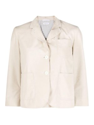 THOM BROWNE: Blazer - Blazer - Marrón Claro