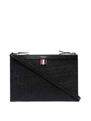 THOM BROWNE: cross body bags - Logo-print crossbody bag