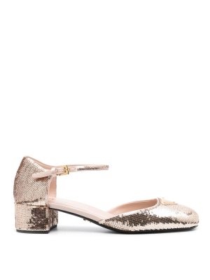 PRADA: court shoes - Sequined pumps