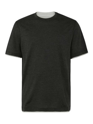 Brunello Cucinelli T-Shirt - Grey - Men | M0B138433CPE67